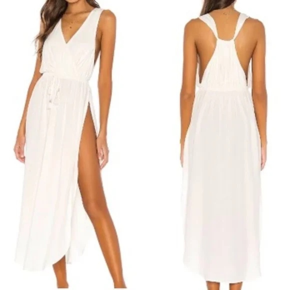 L’Space White Cover Up Dress